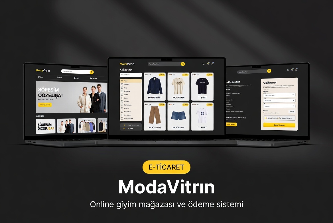 Moda Plus - E-Ticaret sitesi